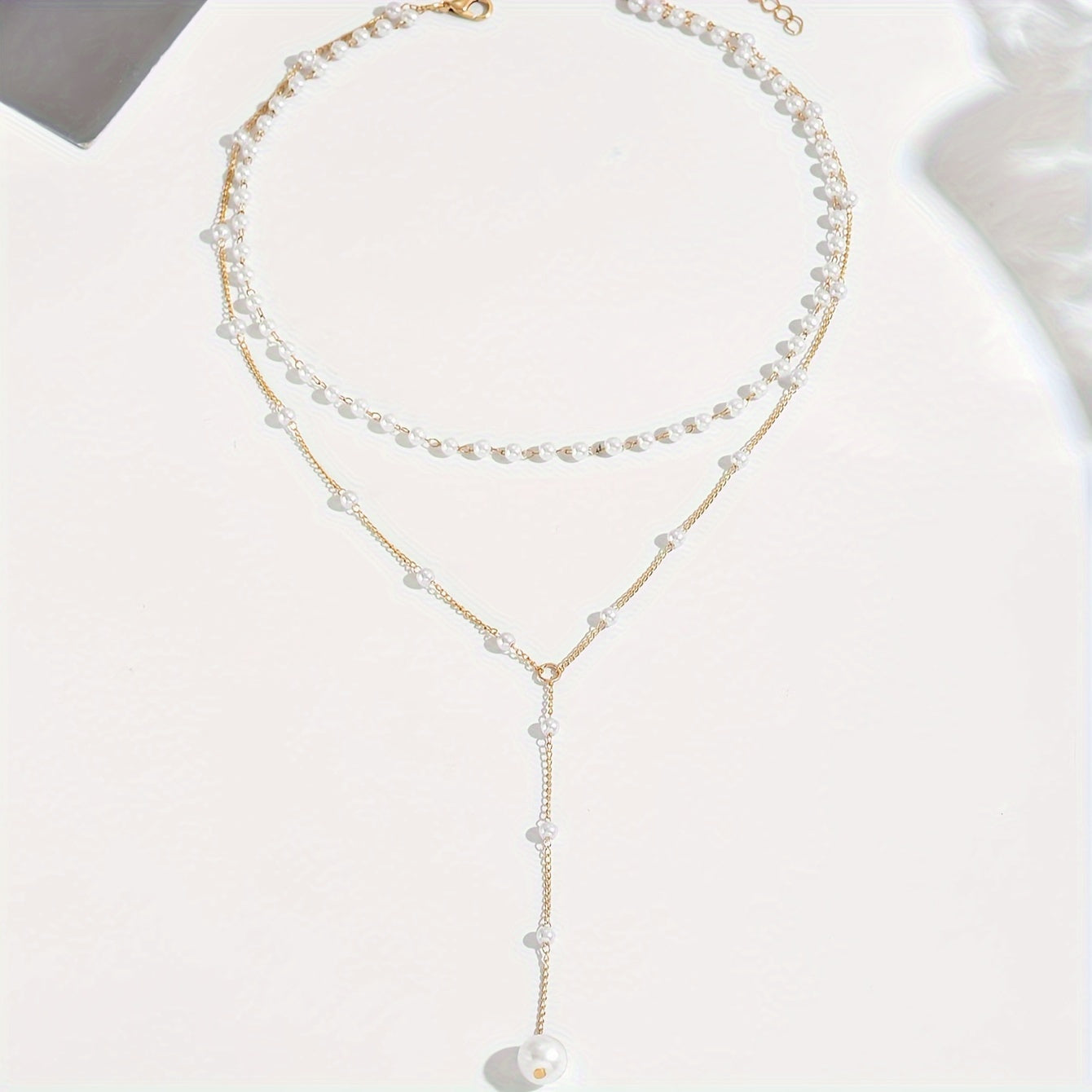 Fleuroux® | Collier à perles double fait main