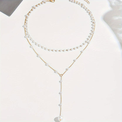 Fleuroux® | Collier à perles double fait main
