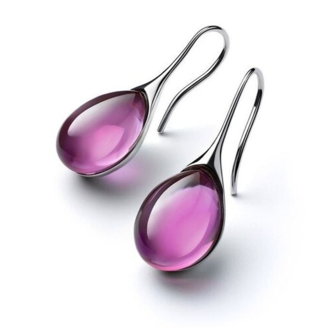 Boucles d'oreilles cristal