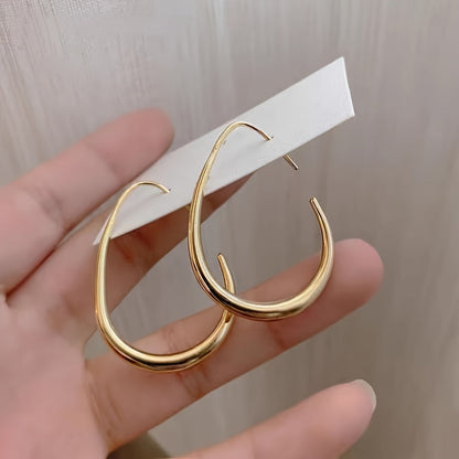 Kim - Boucles d'oreilles goutte avec une touche de luxe