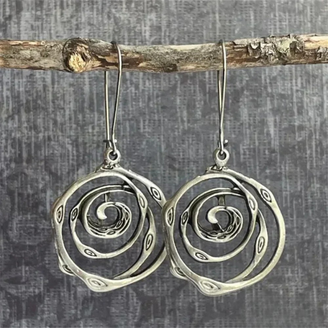 Boucles d'oreilles Labyrint-Oorbellen en argent