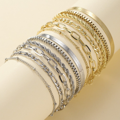 Ellen – Ensemble de bracelets en or