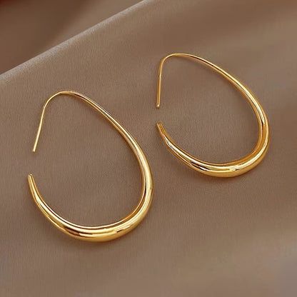 Kim - Boucles d'oreilles goutte avec une touche de luxe