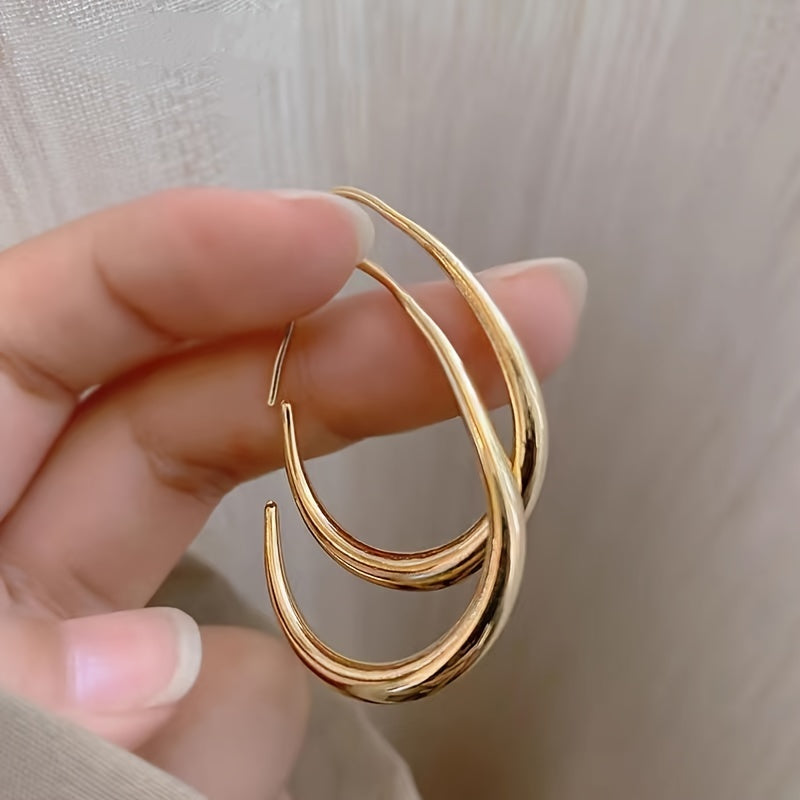 Kim - Boucles d'oreilles goutte avec une touche de luxe