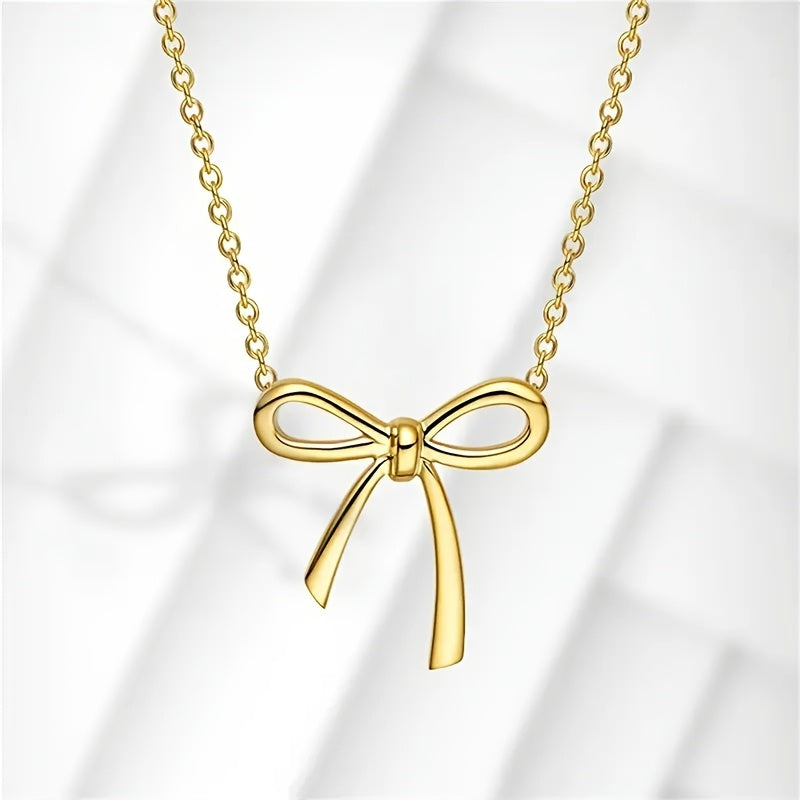 Fleuroux®| Collier en Rosette Fait Main en Ton Doré