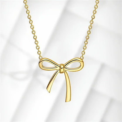 Fleuroux®| Collier en Rosette Fait Main en Ton Doré