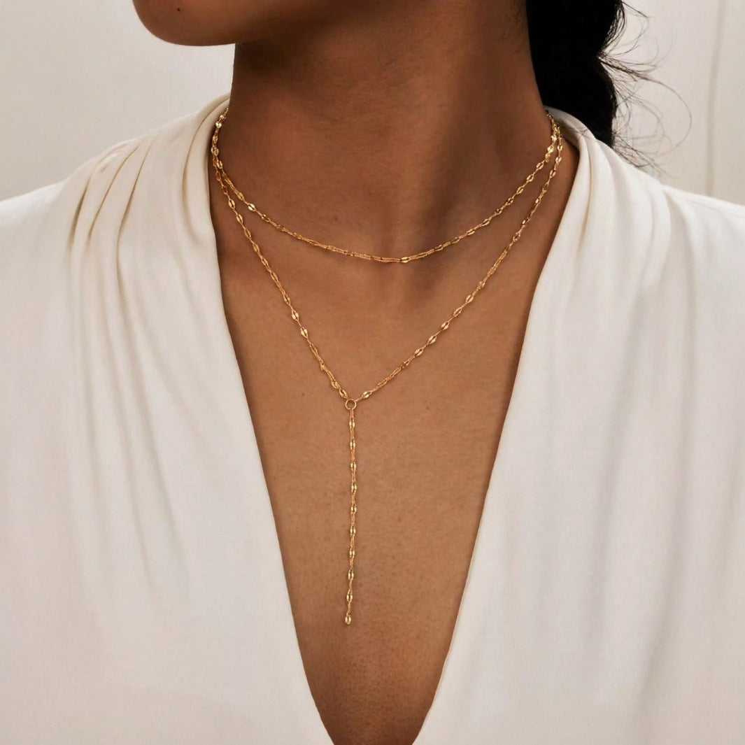 Fleuroux®| Collier Lasso Y fait main