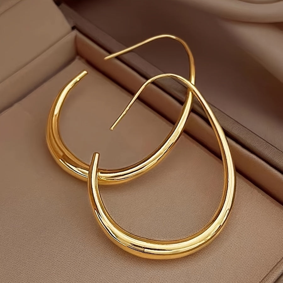 Kim - Boucles d'oreilles goutte avec une touche de luxe