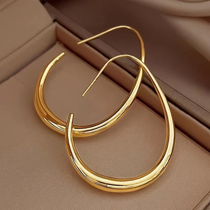 Kim - Boucles d'oreilles goutte avec une touche de luxe