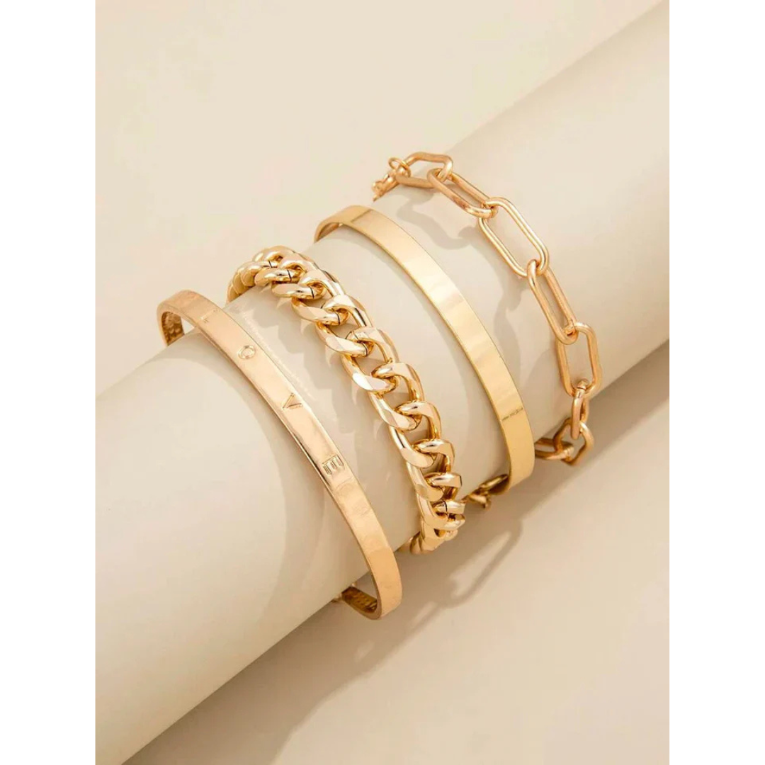 Ensemble de Bracelets de Luxe