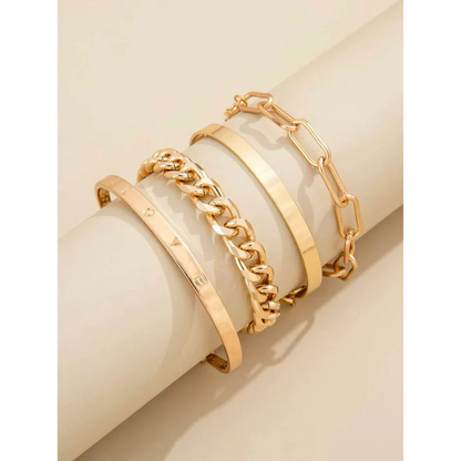 Ensemble de Bracelets de Luxe