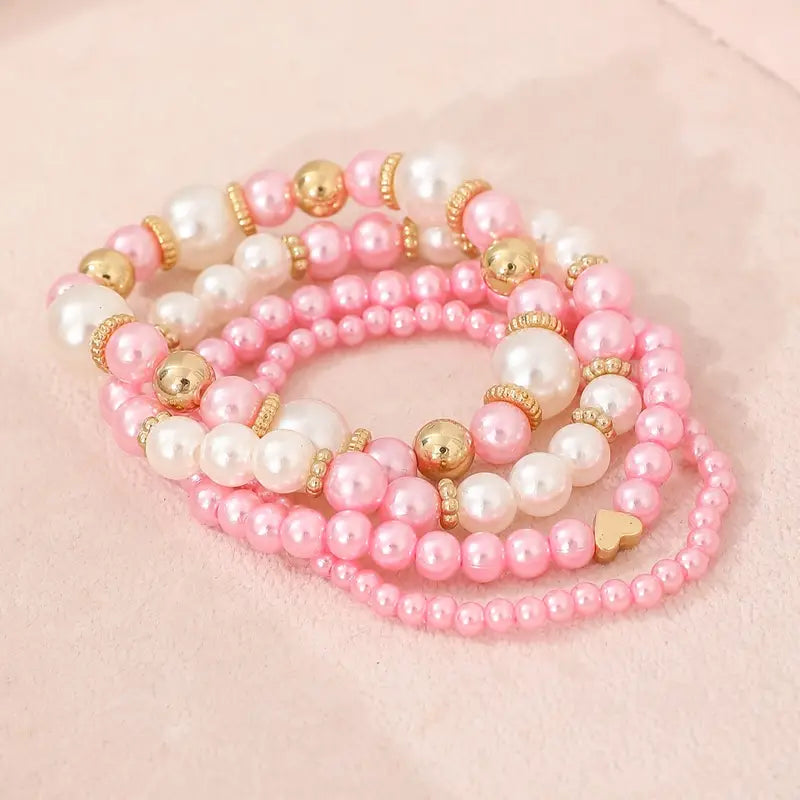 Bracelet de Perles Amoureuses™ – Set de 4