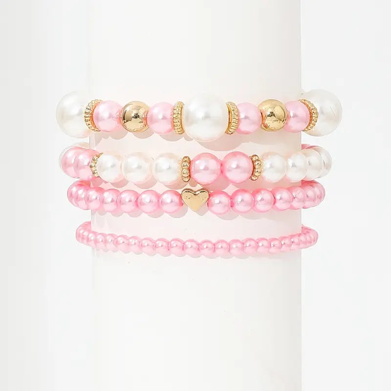 Bracelet de Perles Amoureuses™ – Set de 4