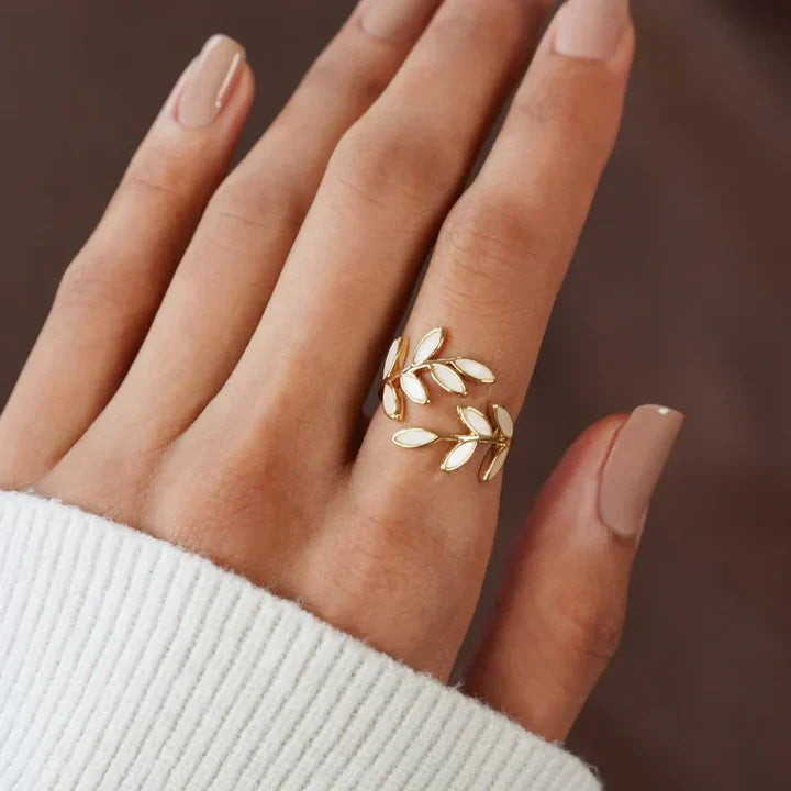 Pure - Bague Opalblad Ajustable