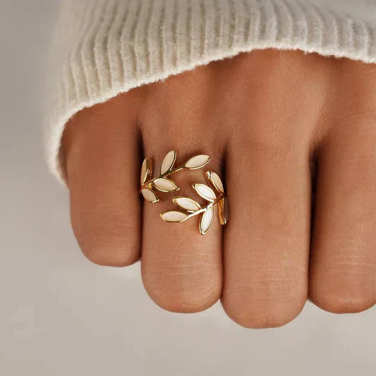 Pure - Bague Opalblad Ajustable