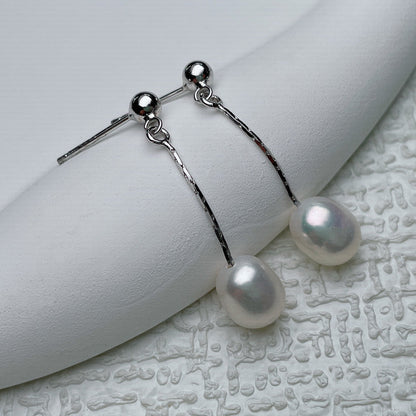 Boucles d'oreilles en perles élégantes