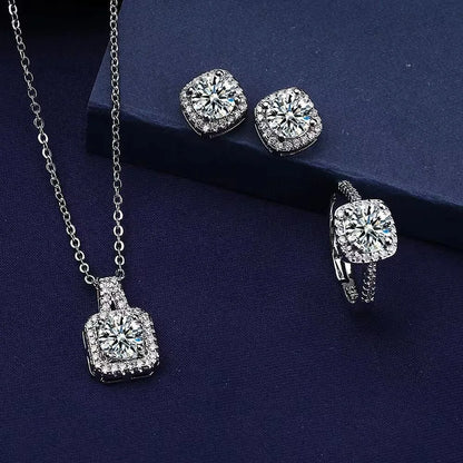 Ensemble de Bijoux Luxueux Double