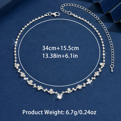 Collier de mariée élégant avec des diamants