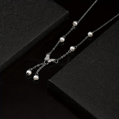 Fleuroux® | Collier en Papillon Fait Main avec Détails en Perles
