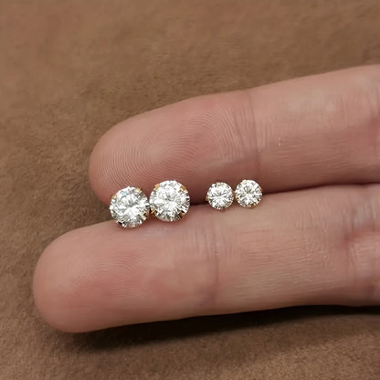 Ensemble de 3 paires de boucles d'oreilles élégantes