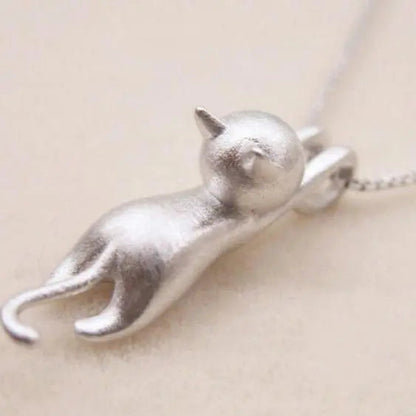 Chaîne ludique avec des chatons en argent 925