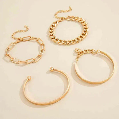 Ensemble de Bracelets de Luxe