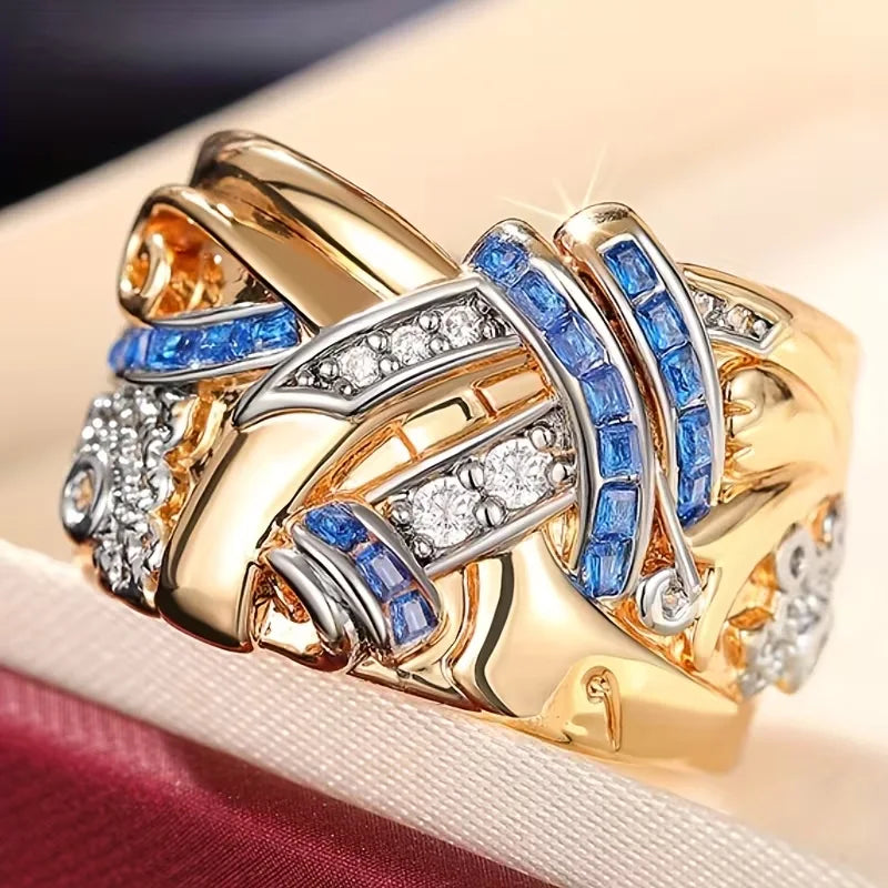 Selene | Bague Fleur de Luxe Moyen-Orientale
