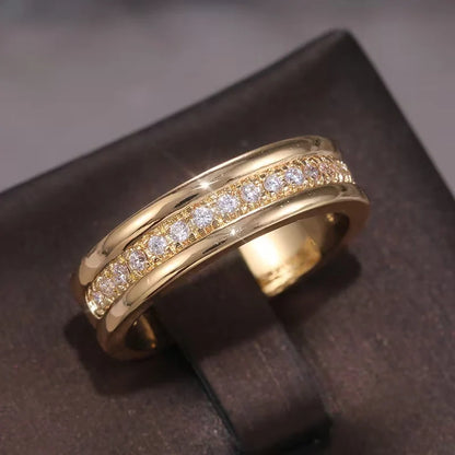 Nadia | Bague Femme avec Zirconia Étincelante